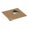 Typische Verlegung oder Einbausituation für den Artikel 4790 von WARCO - Kotna plošča HD, Farbton Maroko in der Abmessung 485 x 485 x 18 mm.