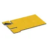 Typische Verlegung oder Einbausituation für den Artikel 5537 von WARCO - Varnostna gumijasta plošča za otroška igrišča 4,5 cm - EN 1177 ≤ 135 cm, Farbton Citronsko rumena in der Abmessung 500 x 500 x 45 mm.