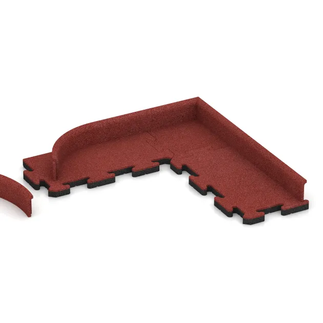 Typische Verlegung oder Einbausituation für den Artikel 4293 von WARCO - Podnožna letev, Farbton Koralen rdeča in der Abmessung 750 x 20 x 80 mm.