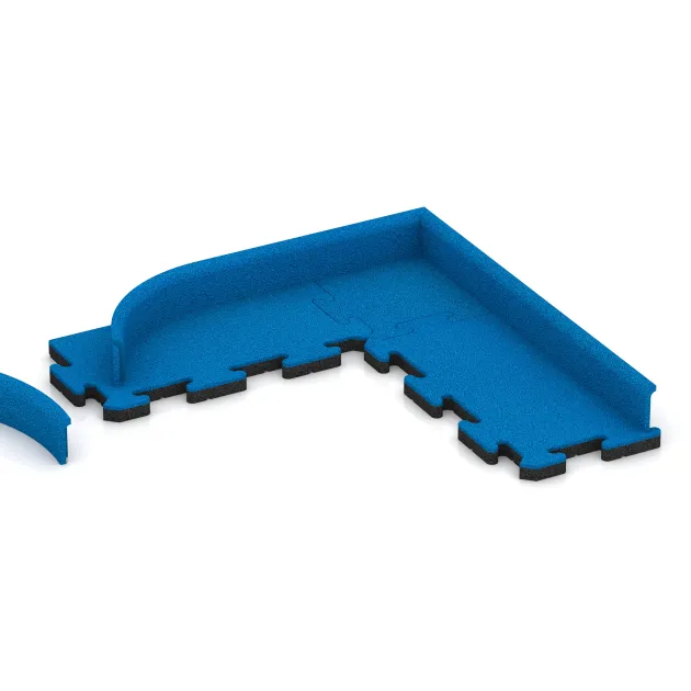 Typische Verlegung oder Einbausituation für den Artikel 4290 von WARCO - Podnožna letev, Farbton Nebe modra in der Abmessung 750 x 20 x 80 mm.