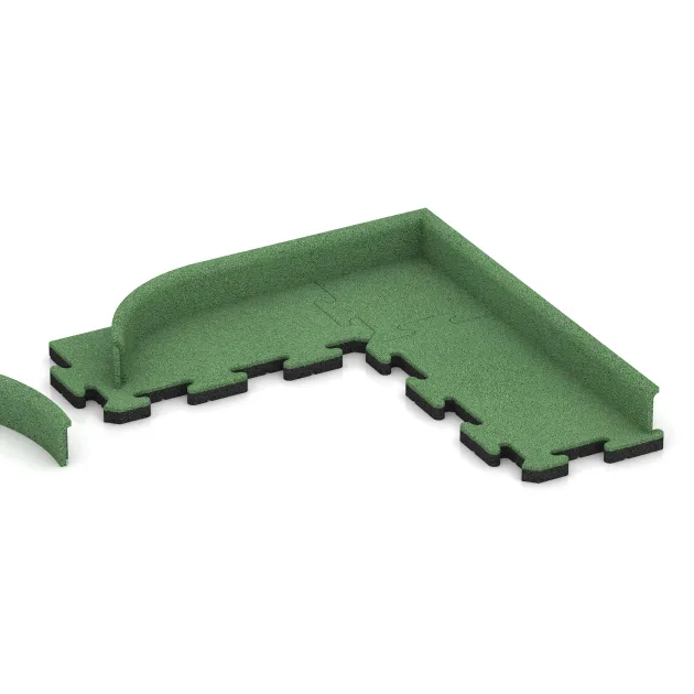 Typische Verlegung oder Einbausituation für den Artikel 4295 von WARCO - Podnožna letev, Farbton Bledo zelena in der Abmessung 750 x 20 x 80 mm.