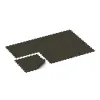 Typische Verlegung oder Einbausituation für den Artikel 1047 von WARCO - Treppenbelag, Farbton Lehko rumeno posipana in der Abmessung 970 x 970 x 8 mm | 0,94 m.