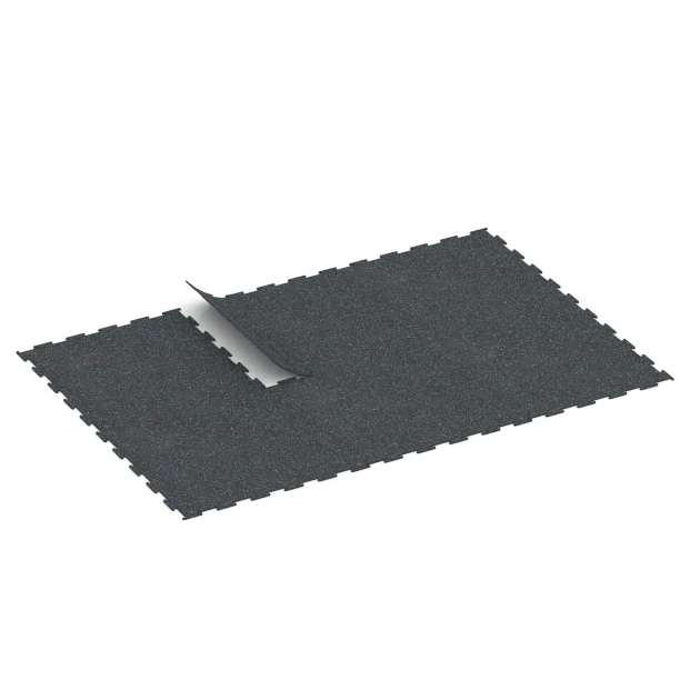 Typische Verlegung oder Einbausituation für den Artikel 6451 von WARCO - Fitnes talna obloga Kompakt, Farbton Rahlo Modro Posuto in der Abmessung 100 × 100 × 0,8 cm.