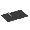 Typische Verlegung oder Einbausituation für den Artikel 6454 von WARCO - Fitnes talna obloga Kompakt, Farbton Lehko rumeno posipana in der Abmessung 100 × 100 × 0,8 cm.