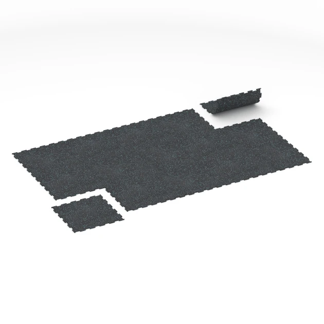 Typische Verlegung oder Einbausituation für den Artikel 6457 von WARCO - Fitnes talna obloga Kompakt, Farbton Rahlo Modro Posuto in der Abmessung 50 × 50 × 0,8 cm.