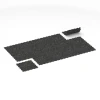 Typische Verlegung oder Einbausituation für den Artikel 6460 von WARCO - Fitnes talna obloga Kompakt, Farbton Lehko rumeno posipana in der Abmessung 50 × 50 × 0,8 cm.