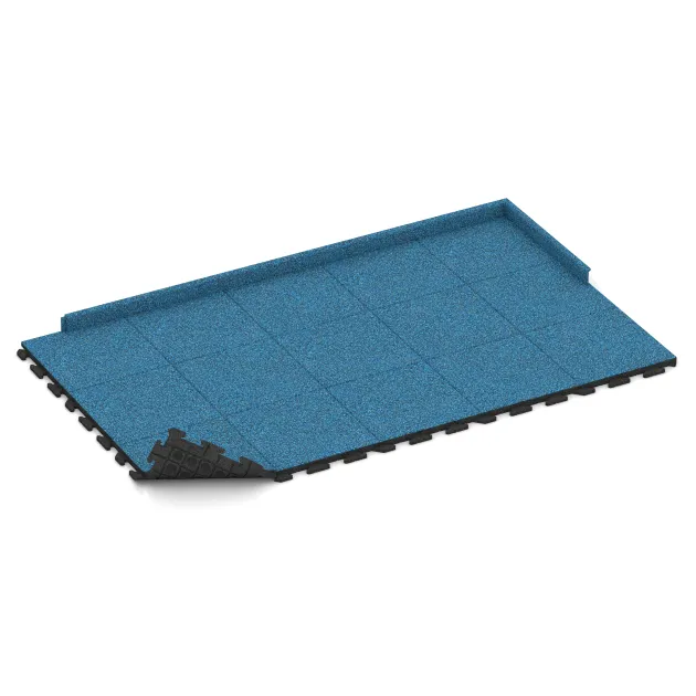 Typische Verlegung oder Einbausituation für den Artikel 1296 von WARCO - Talna plošča za teraso Classic, Farbton Atlantic in der Abmessung 500 x 500 x 40 mm.