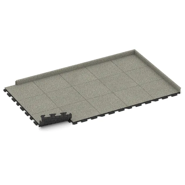 Typische Verlegung oder Einbausituation für den Artikel 1166 von WARCO - Tlakovci Classic, Farbton Svetli granit in der Abmessung 500 x 500 x 30 mm.