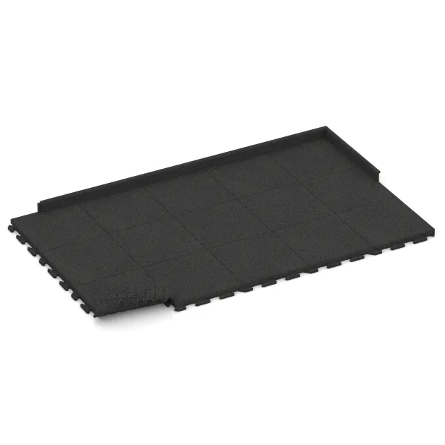 Typische Verlegung oder Einbausituation für den Artikel 1478 von WARCO - Gehwegplatte, Farbton Antracit in der Abmessung 500 x 500 x 50 mm.