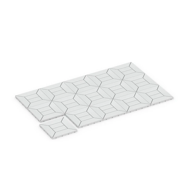 Typische Verlegung oder Einbausituation für den Artikel 6352 von WARCO - Kasetni vzorec – Terasne plošče, Farbton Kreda in der Abmessung 30 x 30 x 2 cm.