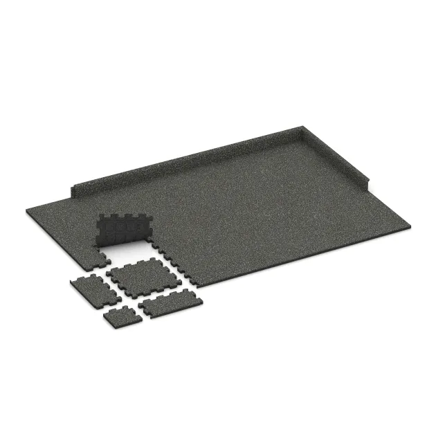 Typische Verlegung oder Einbausituation für den Artikel 5422 von WARCO - Treppenbelag, Farbton Temno sivi granit in der Abmessung 306 x 306 x 20 mm.