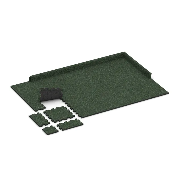 Typische Verlegung oder Einbausituation für den Artikel 5427 von WARCO - Treppenbelag, Farbton Angleška trava in der Abmessung 306 x 306 x 20 mm.