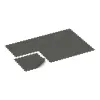 Typische Verlegung oder Einbausituation für den Artikel 1019 von WARCO - Fitnes Podlaga Kompakt, Farbton Temno sivi granit in der Abmessung 970 x 970 x 8 mm | 0,94 m.