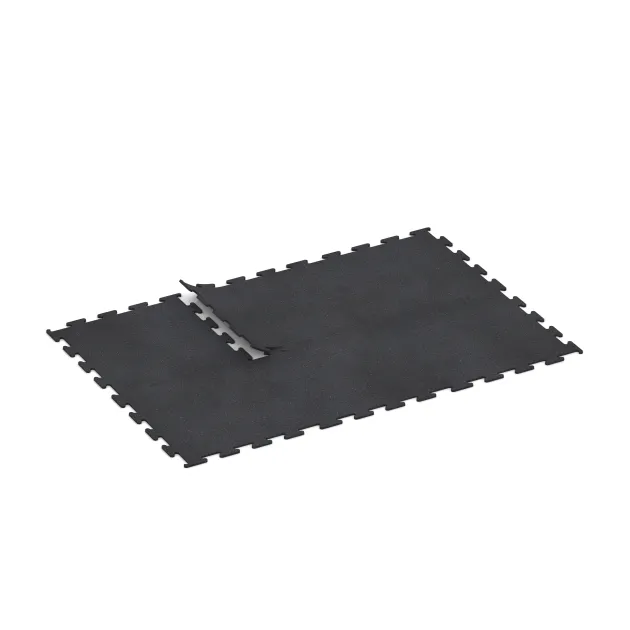 Typische Verlegung oder Einbausituation für den Artikel 3757 von WARCO - Fitnes podlaga Fitness Performance Elite, Farbton Rahlo rdeče posuto in der Abmessung 1000 x 1000 x 15 mm.