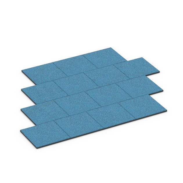 Typische Verlegung oder Einbausituation für den Artikel 6420 von WARCO - Gumijasta varnostna plošča – 90 cm, Farbton Atlantik in der Abmessung 50 x 50 x 3 cm | 0,25 m².