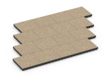 Gumijasta varovalna plošča EPDM – 210 cm