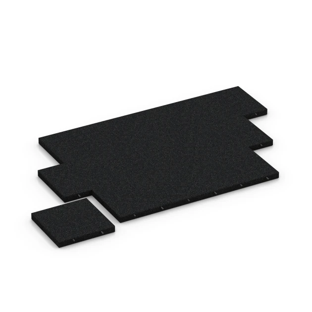 Typische Verlegung oder Einbausituation für den Artikel 6265 von WARCO - Blažilna plošča – 180 cm, Farbton Antracit in der Abmessung 50 x 50 x 6 cm.