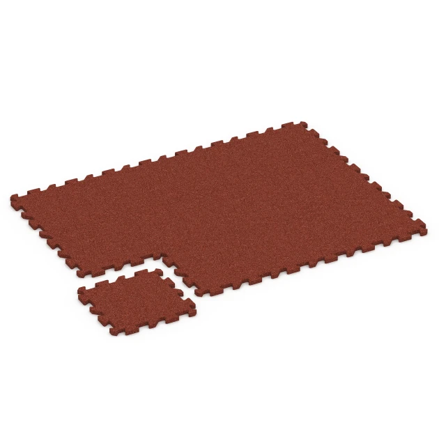 Typische Verlegung oder Einbausituation für den Artikel 6989 von WARCO - Plošče za športna igrišča, Farbton Opečno rdeča in der Abmessung 50 x 50 x 3 cm | 0,25 m².