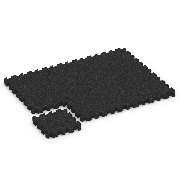 Typische Verlegung oder Einbausituation für den Artikel 6309 von WARCO - Puzzle plošča za otroška igrišča, Farbton Antracit in der Abmessung 50 x 50 x 6 cm | 0,25 m².