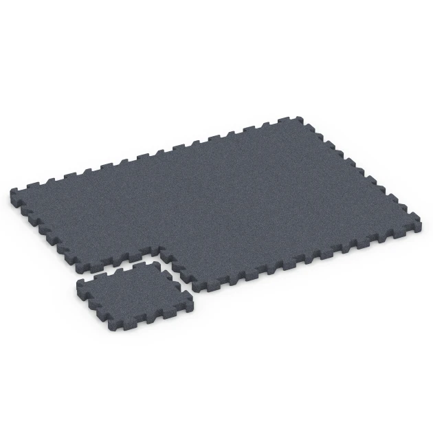 Typische Verlegung oder Einbausituation für den Artikel 6317 von WARCO - Puzzle plošča za otroška igrišča, Farbton Skrilavosiva in der Abmessung 50 x 50 x 5 cm | 0,25 m².