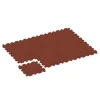 Typische Verlegung oder Einbausituation für den Artikel 6984 von WARCO - Gumijaste plošče za fitnes, Farbton Opečno rdeča in der Abmessung 50 x 50 x 2 cm | 0,25 m².