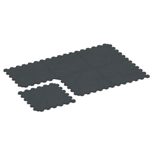 Typische Verlegung oder Einbausituation für den Artikel 6323 von WARCO - Zaščitna podloga za fitnes naprave, Farbton Antracit in der Abmessung 102,5 x 102,5 x 2,5 cm | 1,05 m².