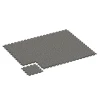 Typische Verlegung oder Einbausituation für den Artikel 6823 von WARCO - Fitness Active talna obloga, Farbton Temnosivi granit in der Abmessung 44,6 x 44,6 x 1,8 cm.