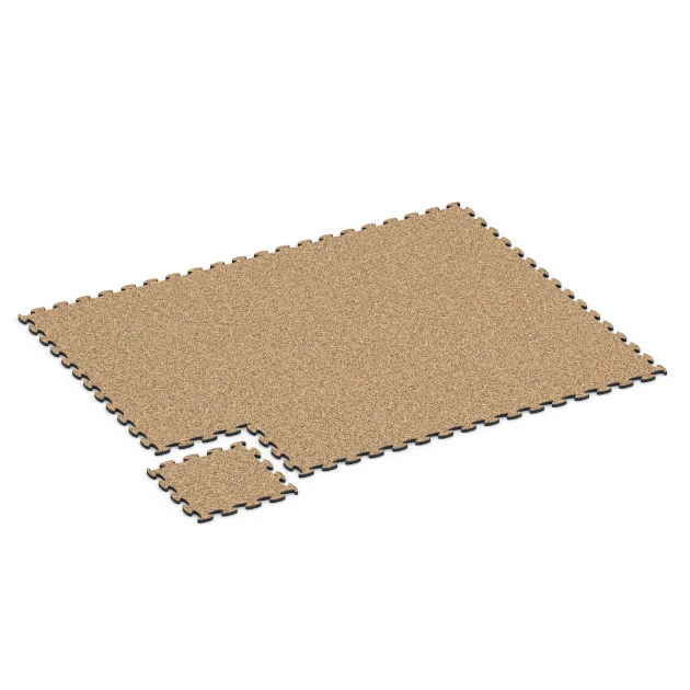 Typische Verlegung oder Einbausituation für den Artikel 6799 von WARCO - Gumijasta podloga za agility, Farbton Terakota in der Abmessung 44,6 x 44,6 x 1,8 cm.