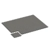 Typische Verlegung oder Einbausituation für den Artikel 6859 von WARCO - Fitnes talna obloga Max, Farbton Temnosivi granit in der Abmessung 44,6 x 44,6 x 1,8 cm.