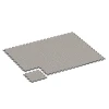 Typische Verlegung oder Einbausituation für den Artikel 6860 von WARCO - Fitnes talna obloga Max, Farbton Sivi granit in der Abmessung 44,6 x 44,6 x 1,8 cm.
