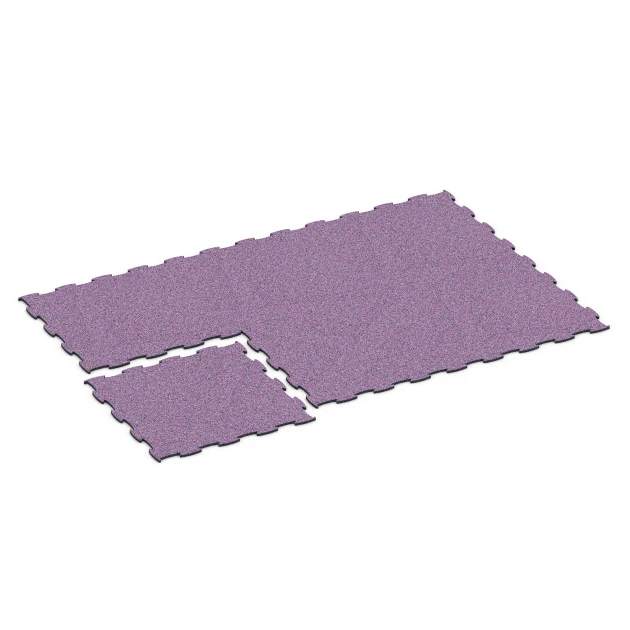 Typische Verlegung oder Einbausituation für den Artikel 6837 von WARCO - Fitness Active talna obloga, Farbton Levandula in der Abmessung 97,1 x 97,1 × 1,8 cm.