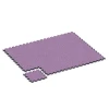 Typische Verlegung oder Einbausituation für den Artikel 6936 von WARCO - Gumijasta zaščitna podloga, Farbton Levandula in der Abmessung 44,6 x 44,6 × 2,8 cm.