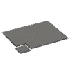 Typische Verlegung oder Einbausituation für den Artikel 6940 von WARCO - Gumijaste plošče za teraso, Farbton Temnosivi granit in der Abmessung 44,6 x 44,6 × 2,8 cm.