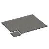 Typische Verlegung oder Einbausituation für den Artikel 6877 von WARCO - Fitnes talna obloga Max, Farbton Temnosivi granit in der Abmessung 44,6 x 44,6 × 2,8 cm.