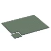 Typische Verlegung oder Einbausituation für den Artikel 6879 von WARCO - Fitnes talna obloga Max, Farbton Angleška trata in der Abmessung 44,6 x 44,6 × 2,8 cm.