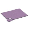 Typische Verlegung oder Einbausituation für den Artikel 6882 von WARCO - Fitnes talna obloga Max, Farbton Levandula in der Abmessung 44,6 x 44,6 × 2,8 cm.
