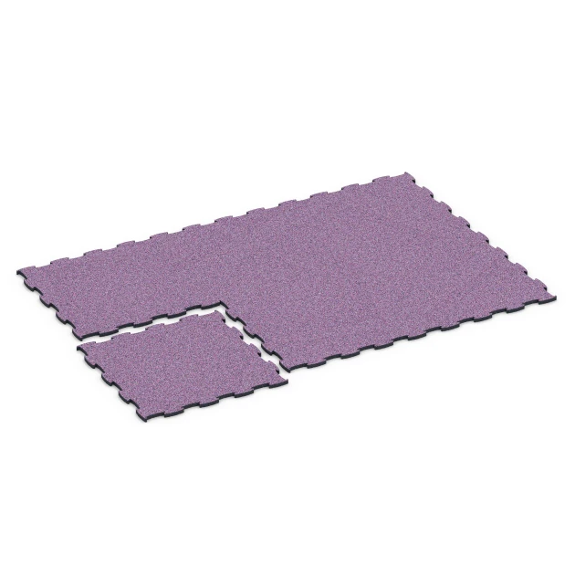 Typische Verlegung oder Einbausituation für den Artikel 6855 von WARCO - Fitness Active talna obloga, Farbton Levandula in der Abmessung 97,1 x 97,1 x 2,8 cm.