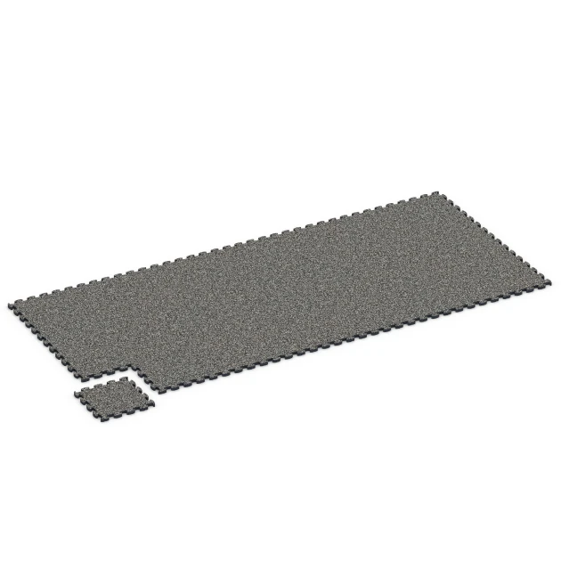Typische Verlegung oder Einbausituation für den Artikel 6814 von WARCO - Gumijaste ploščice za balkon, Farbton Temnosivi granit in der Abmessung 28,9 x 28,9 x 1,8 cm.
