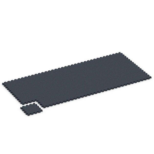 Typische Verlegung oder Einbausituation für den Artikel 6959 von WARCO - Fitness Premium športna podlaga, Farbton Antracit in der Abmessung 28,9 x 28,9 x 2,8 cm.