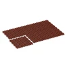 Typische Verlegung oder Einbausituation für den Artikel 7010 von WARCO - Varnostna travna rešetka, Farbton Opečno rdeča in der Abmessung 100 x 100 x 4 cm.