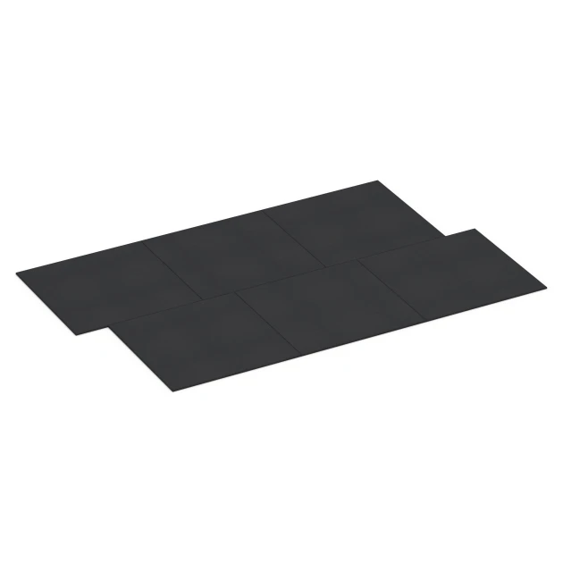 Typische Verlegung oder Einbausituation für den Artikel 7073 von WARCO - Fitness Performance Basic gumijasta talna obloga za fitnes, Farbton Antracit in der Abmessung 100 x 100 x 1,5 cm | 1,00 m².