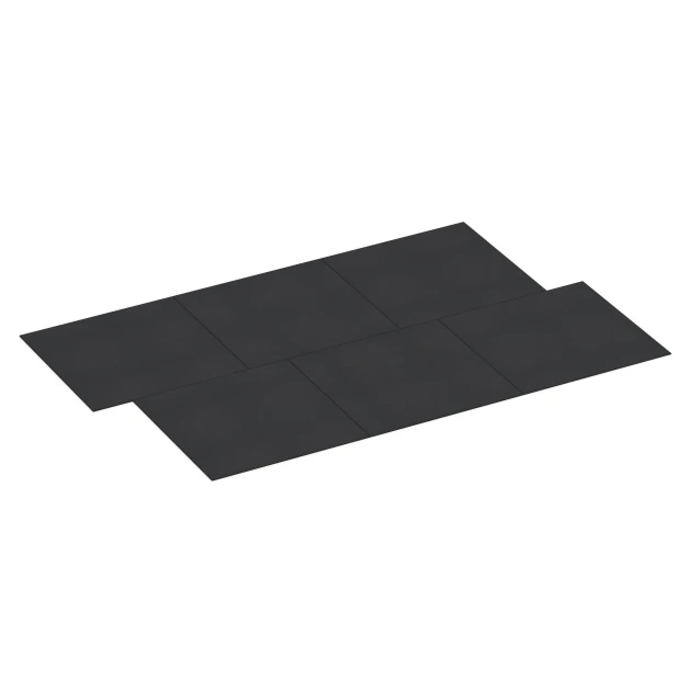 Typische Verlegung oder Einbausituation für den Artikel 7075 von WARCO - Fitness Performance Basic gumijasta talna obloga za fitnes, Farbton Antracit in der Abmessung 100 x 100 x 1 cm | 1,00 m².