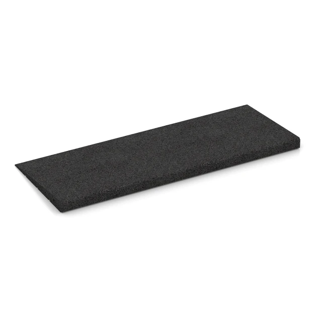 Foto der hinteren Seite vom unsymmetrischen WARCO-Formteil 2388: Pragovna rampa 75, Design Antracit, Maße 75 x 30 cm | 8 < 35 mm.